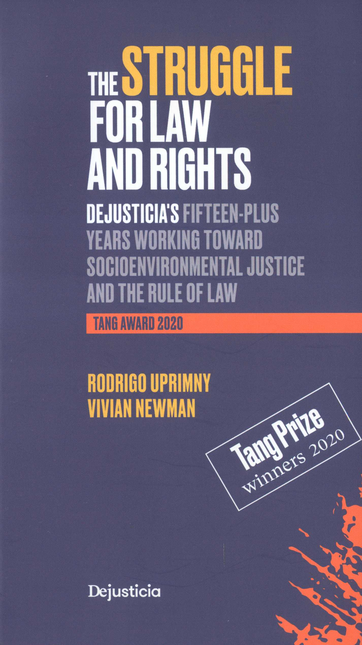 Portada de THE STRUGGLE FOR LAW AND RIGHTS DEJUSTICIAS FIFTEEN PLUS YEARS WORKING TOWARD SOCIOENVIRONMENTAL JUSTICE