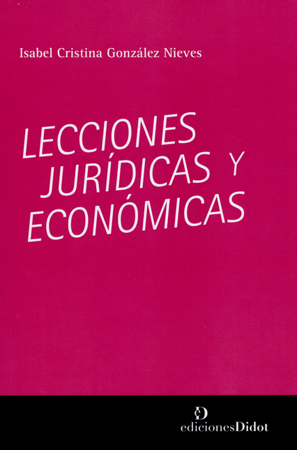 Portada de LECCIONES JURIDICAS Y ECONOMICAS