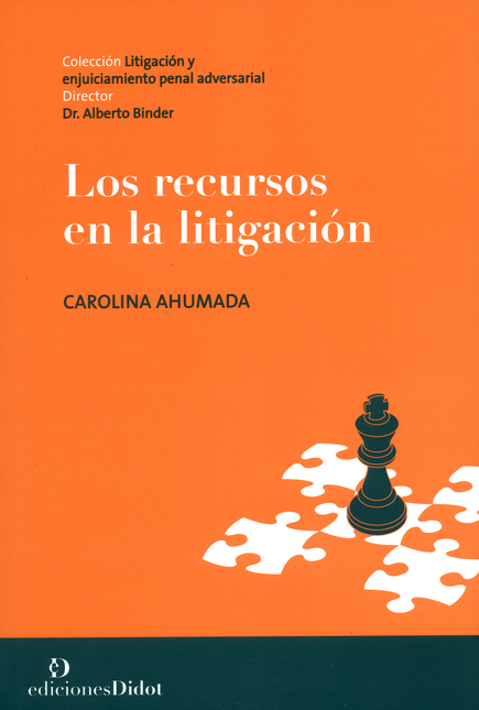 Portada de RECURSOS EN LA LITIGACION, LOS de AHUMADA, Carolina