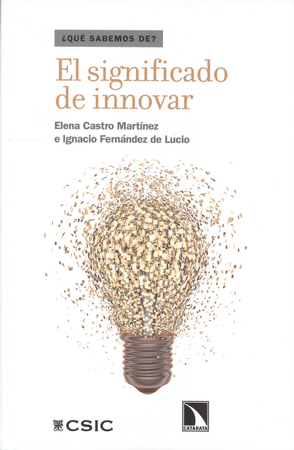 Portada de SIGNIFICADO DE INNOVAR, EL