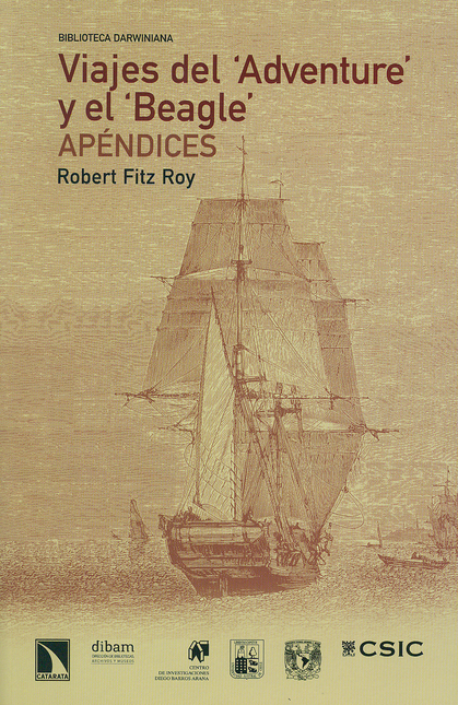 Portada de VIAJES DEL ADVENTURE Y EL BEAGLE. APENDICES