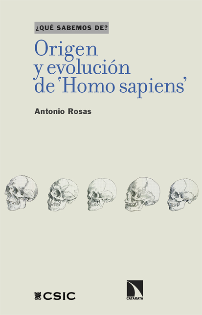 Portada de ORIGEN Y EVOLUCION DEL HOMO SAPIENS