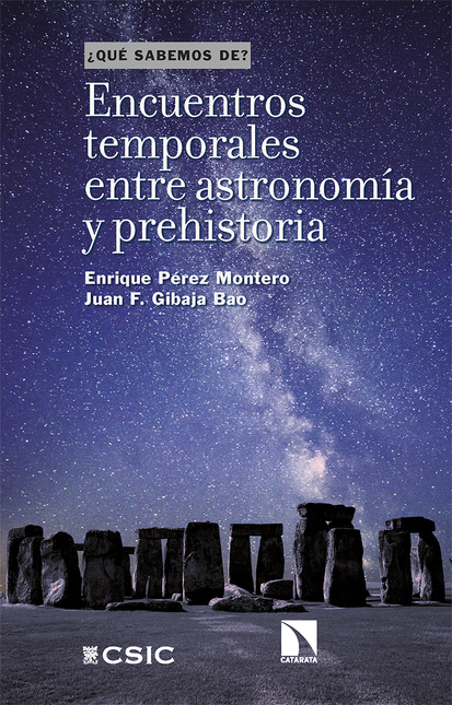 Portada de ENCUENTROS TEMPORALES ENTRE ASTRONOMIA Y PREHISTORIA