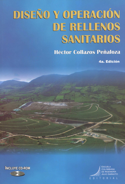 Portada de DISEÑO Y OPERACION (+CD) DE RELLENOS SANITARIOS
