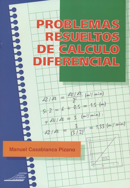 Portada de PROBLEMAS RESUELTOS DE CALCULO DIFERENCIAL