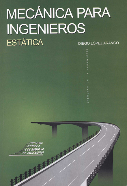 Portada de MECANICA PARA INGENIEROS ESTATICA