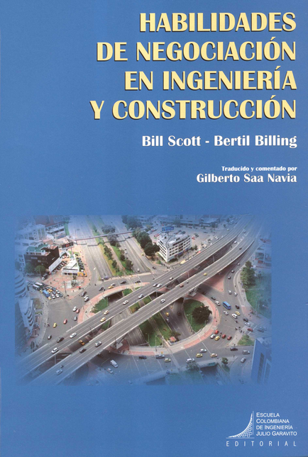 Portada de HABILIDADES DE NEGOCIACION EN INGENIERIA Y CONSTRUCCION