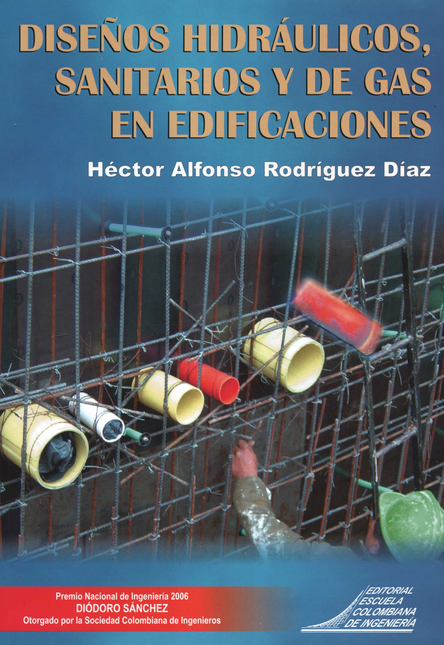 Portada de DISEÑOS HIDRAULICOS SANITARIOS Y DE GAS EN EDIFICACIONES