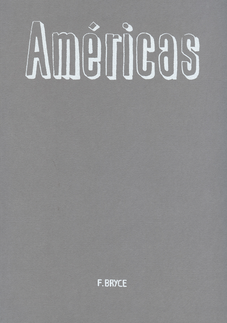 Portada de AMERICAS de BRYCE, Fernando