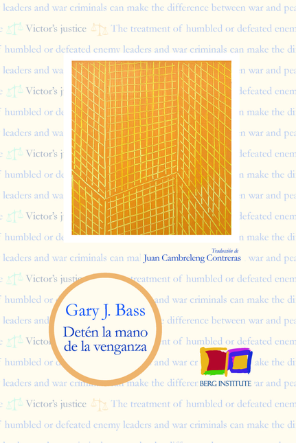 Portada de DETEN LA MANO DE LA VENGANZA