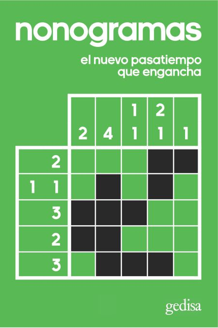 Portada de NONOGRAMAS EL NUEVO PASATIEMPO QUE ENGANCHA