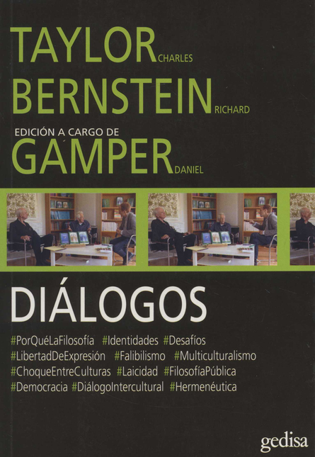 Portada de DIALOGOS (TAYLOR/BERNSTEIN/GAMPER) de TAYLOR, Charles