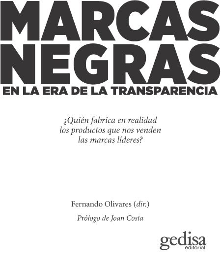 Portada de MARCAS NEGRAS EN LA ERA DE LA TRANSPARENCIA