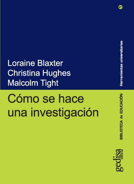 Portada de COMO SE HACE UNA INVESTIGACION