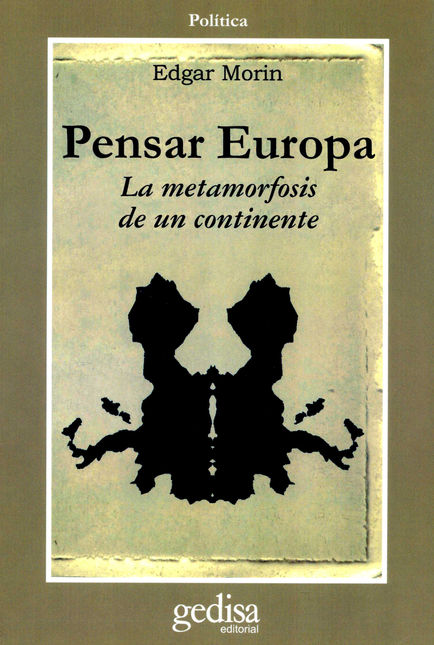 Portada de PENSAR EUROPA LA METAMORFOSIS DE UN CONTINENTE