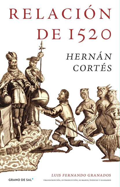 Portada de RELACION DE 1520 de CORTES, Hernan