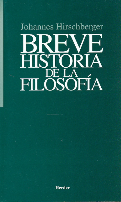 Portada de BREVE HISTORIA DE LA FILOSOFIA