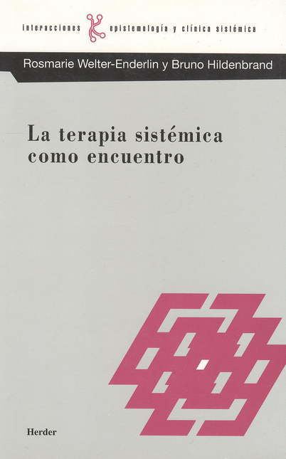 Portada de TERAPIA SISTEMICA COMO ENCUENTRO, LA