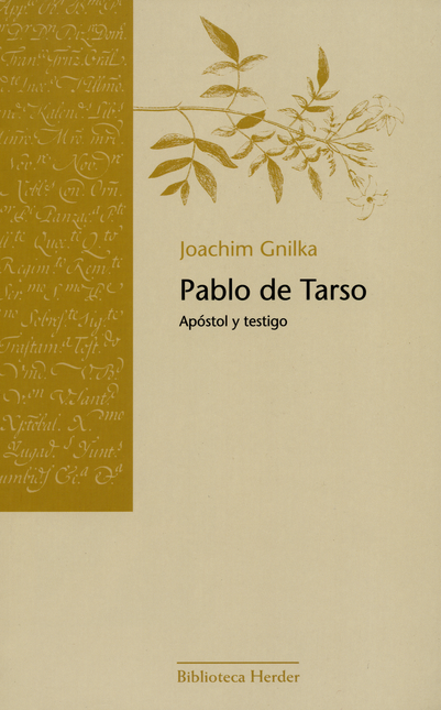 Portada de PABLO DE TARSO APOSTOL Y TESTIGO