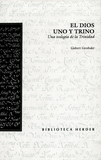 Portada de DIOS UNO Y TRINO, EL