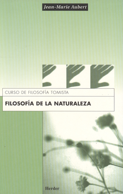 Portada de FILOSOFIA DE LA NATURALEZA