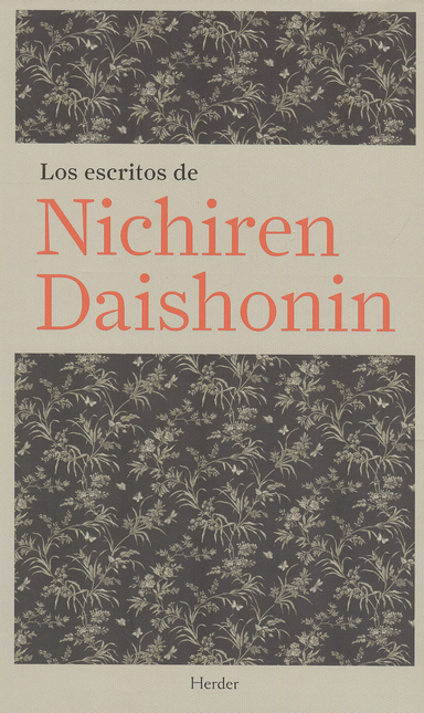 Portada de ESCRITOS DE NICHIREN DAISHONIN de DAISHONIN, Nichiren