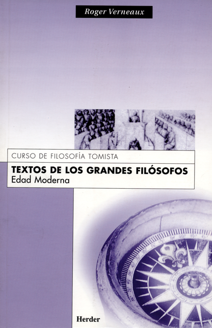Portada de TEXTOS DE LOS GRANDES FILOSOFOS. EDAD MODERNA