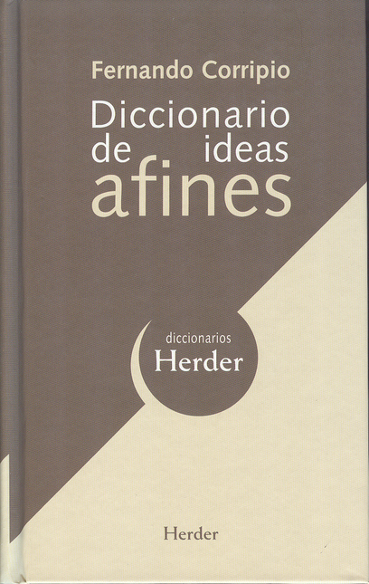 Portada de DICCIONARIO DE IDEAS AFINES