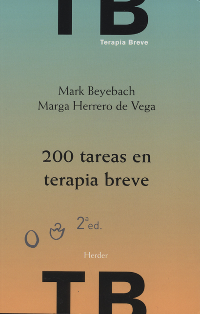 Portada de 200 TAREAS EN TERAPIA BREVE (2ª ED)
