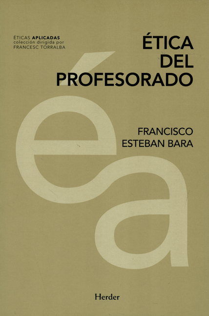 Portada de ETICA DEL PROFESORADO