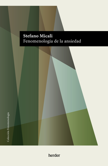 Portada de FENOMENOLOGIA DE LA ANSIEDAD