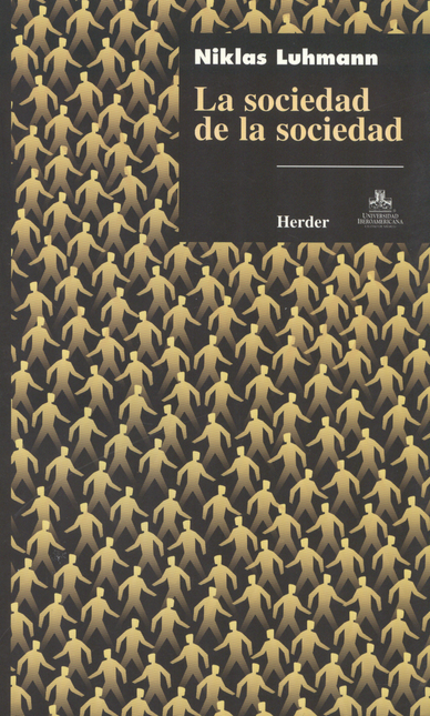 Portada de SOCIEDAD DE LA SOCIEDAD, LA