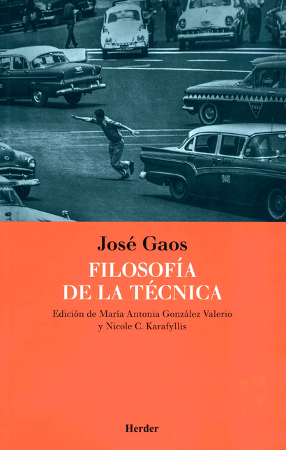 Portada de FILOSOFIA DE LA TECNICA de GAOS, José