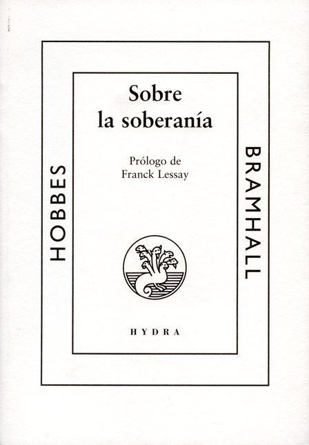 Portada de SOBRE LA SOBERANIA de HOBBES, Thomas