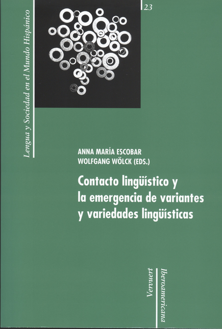 Portada de CONTACTO LINGUISTICO Y LA EMERGENCIA DE VARIANTES Y VARIEDADES LINGUISTICAS