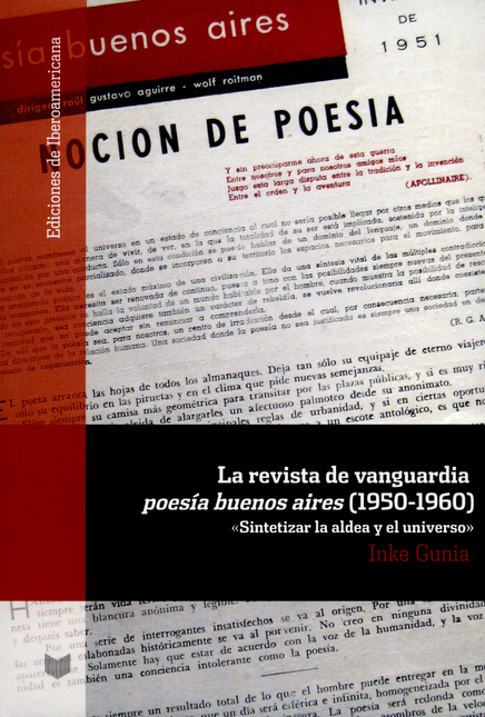 Portada de REVISTA DE VANGUARDIA POESIA BUENOS AIRES 1950-1960 SINTETIZAR LA ALDEA Y EL UNIVERSO, LA