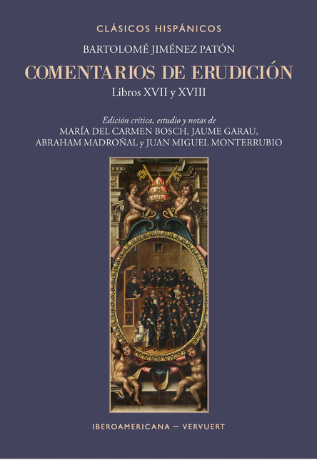 Portada de COMENTARIOS DE ERUDICION LIBROS XVII Y XVIII