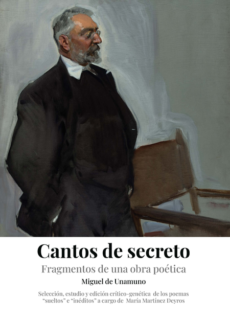 Portada de CANTOS DE SECRETO FRAGMENTOS DE UNA OBRA POETICA