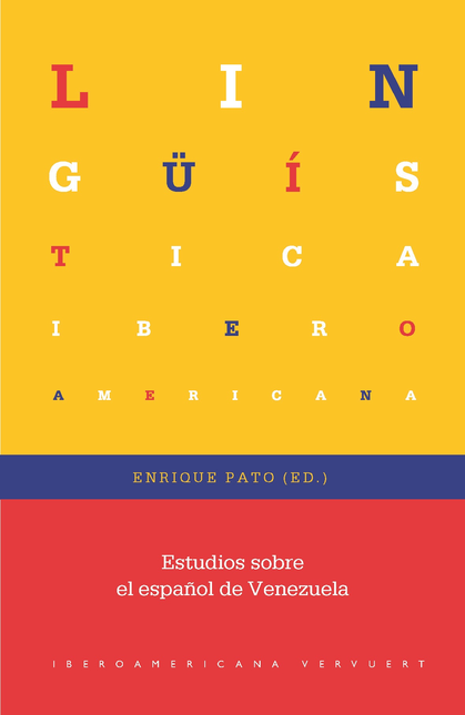 Portada de ESTUDIOS SOBRE EL ESPAÑOL DE VENEZUELA