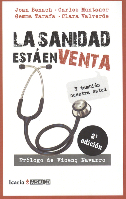 Portada de SANIDAD ESTA EN VENTA, LA