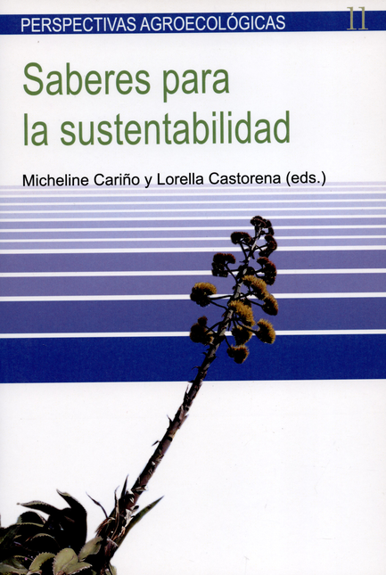 Portada de SABERES PARA LA SUSTENTABILIDAD de CARIÑO, Micheline