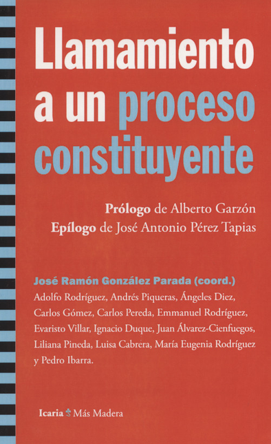 Portada de LLAMAMIENTO A UN PROCESO CONSTITUYENTE