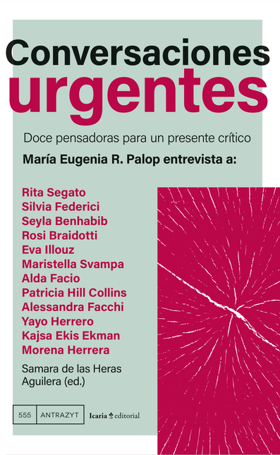 Portada de CONVERSACIONES URGENTES DOCE PENSADORAS PARA UN PRESENTE CRITICO