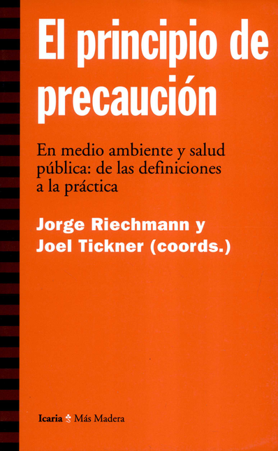 Portada de PRINCIPIO DE PRECAUCION. EN MEDIO AMBIENTE Y SALUD PUBLICA, EL