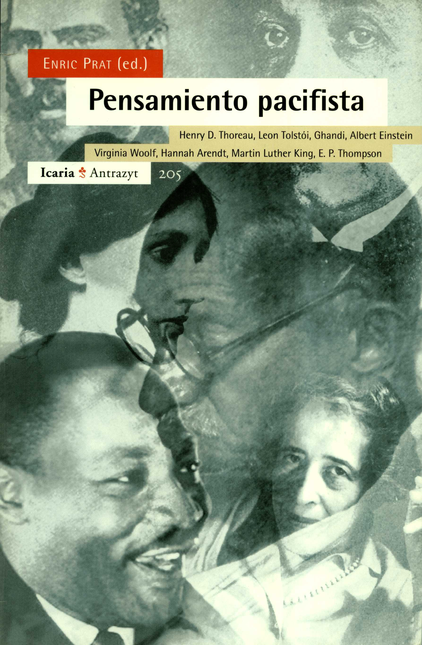 Portada de PENSAMIENTO PACIFISTA de VARIOS, Autores