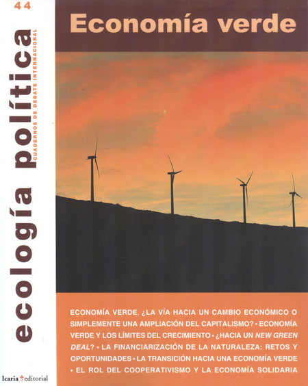 Portada de REV. ECOLOGIA POLITICA # 044 ECONOMIA VERDE
