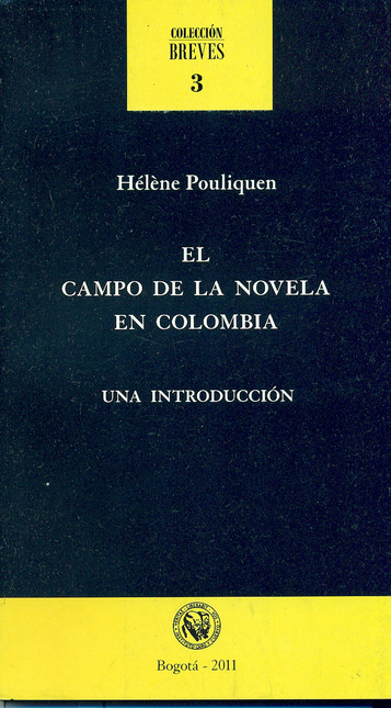 Portada de CAMPO DE LA NOVELA EN COLOMBIA, EL