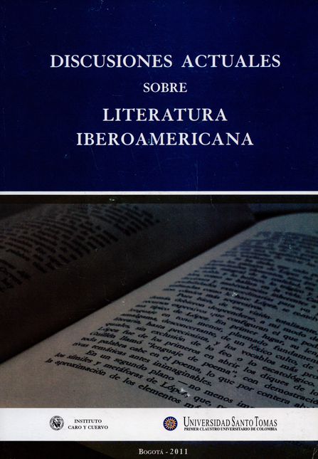Portada de DISCUSIONES ACTUALES SOBRE LITERATURA IBEROAMERICANA