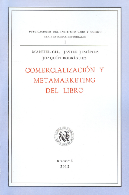 Portada de COMERCIALIZACION Y METAMARKETING DEL LIBRO