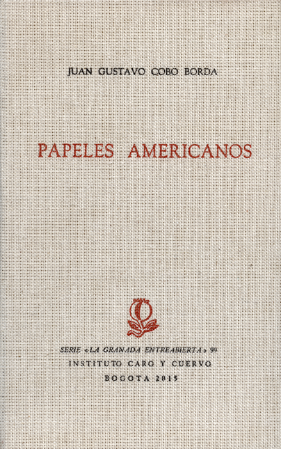 Portada de PAPELES AMERICANOS de COBO BORDA, Juan Gustavo